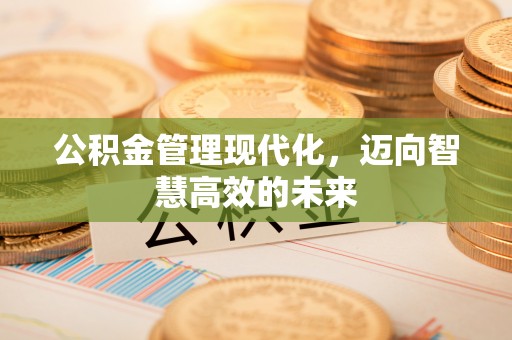柯桥公积金管理现代化，迈向智慧高效的未来